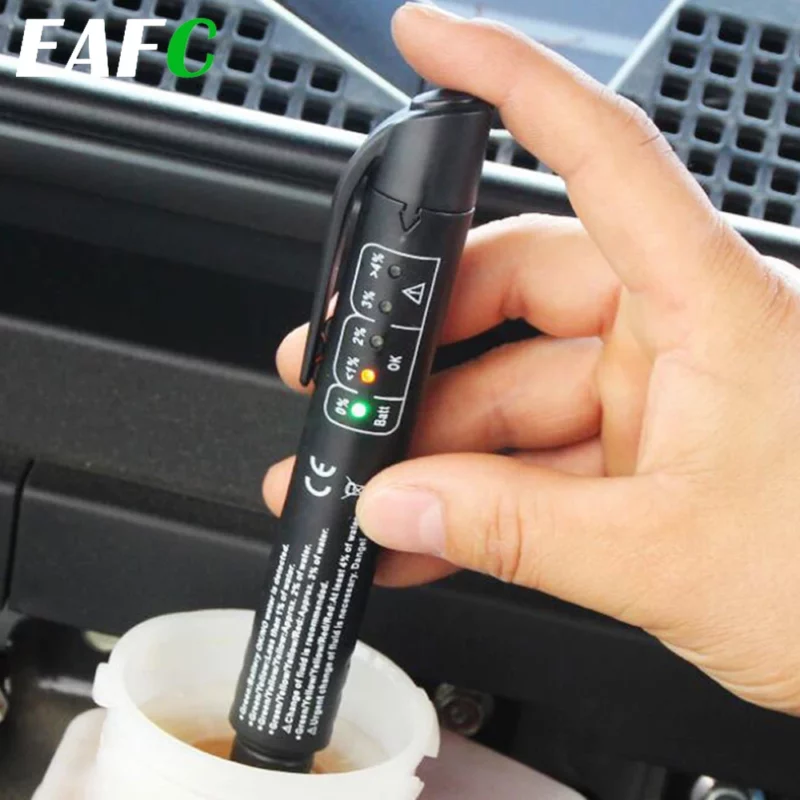 "Universal Brake Fluid Tester - Accurate Digital Oil Quality Check for Cars & Vehicles"