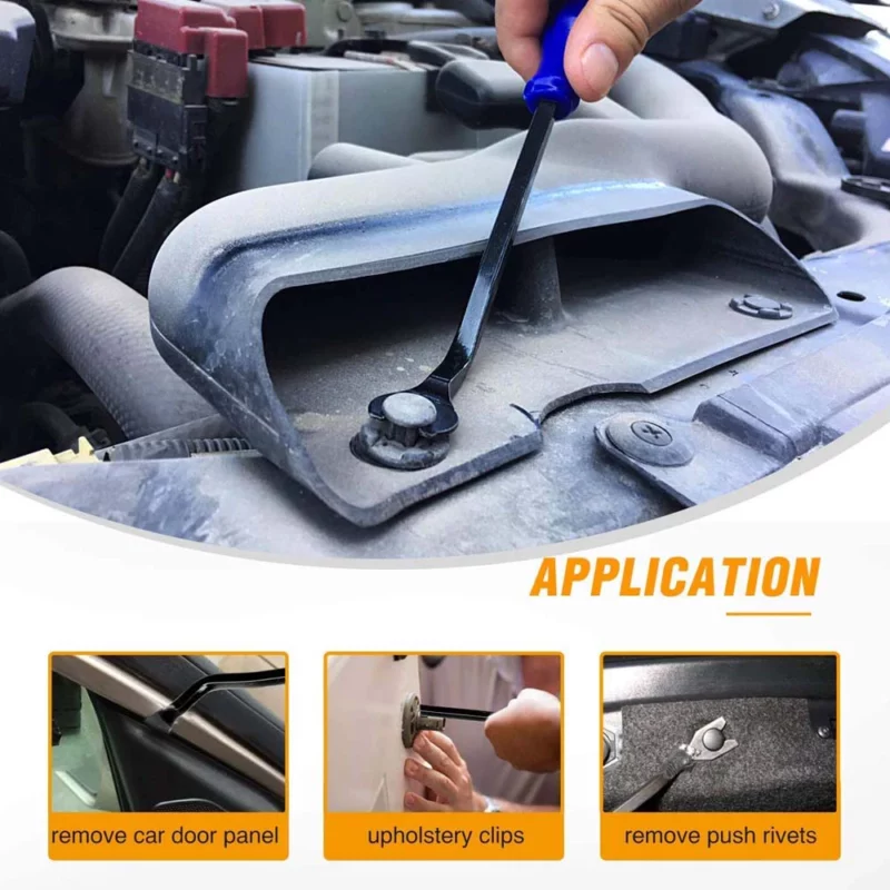 "Comprehensive Car Hand Tool Set for Disassembly: Stereo, DVD, Dashboard & Interior Trim Repair" - Image 3